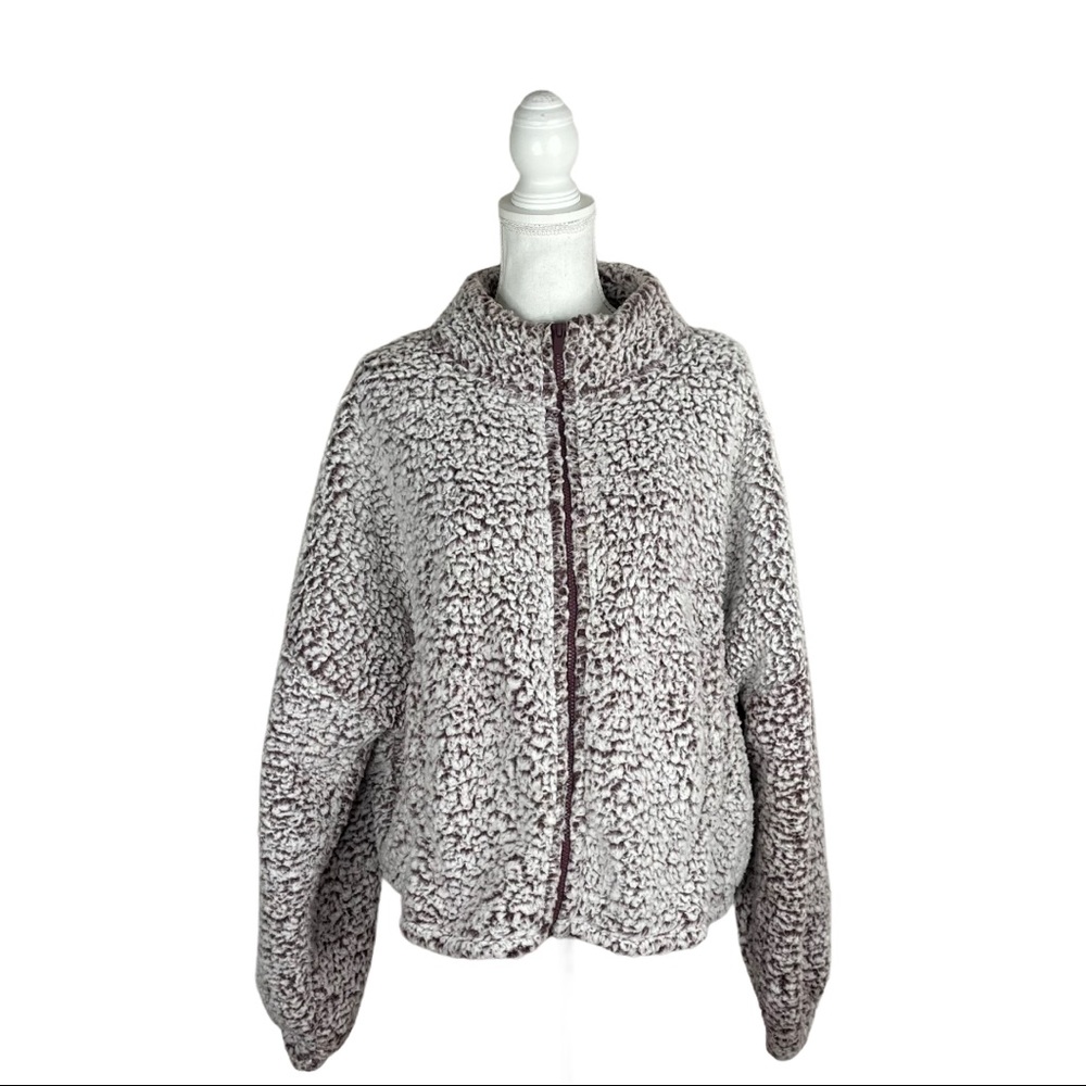 Express One Eleven Thornberry Sherpa Full Zip Up